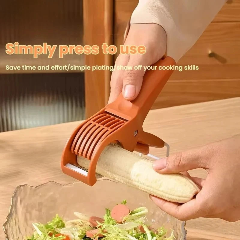 HooFun Kitchen Tools Stainless Steel Vegetable and Fruit Slicer