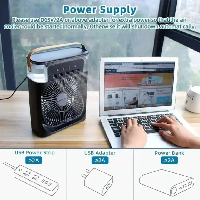 Hot Sale! Home - Portable Fan Air Conditioner: 3-in-1
