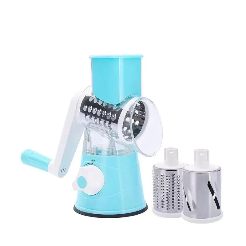 Multifunctional Roller Vegetable Cutter Hand Crank Home