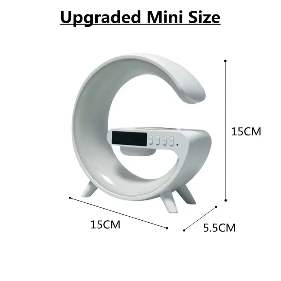 Multifunction Wireless Charger Stand Bluetooth Audio RGB Night
